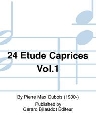 24 Etude Caprices Vol.1 Sheet Music by Pierre Dubois