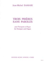Prieres sans paroles (3) Sheet Music by Jean-Michel Damase