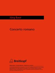 Concerto romano Sheet Music by Jurg Baur