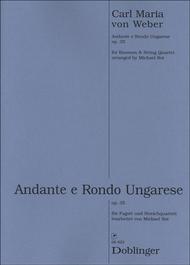 Andante und Rondo Ungarese op. 35 Sheet Music by Carl Maria von Weber