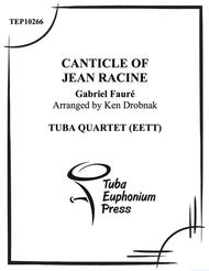 Canticle of Jean Racine Sheet Music by Gabriel Faure