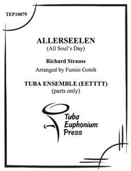 Allerseelen (All Soul's Day) Sheet Music by Richard Strauss