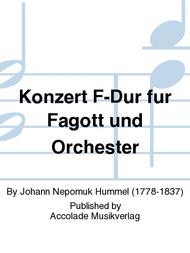Konzert F-Dur fur Fagott und Orchester Sheet Music by Johann Nepomuk Hummel