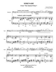 Serenade from "The Student Prince" Sheet Music by S. Romberg