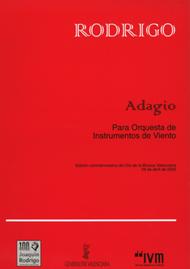 Adagio para Or. Instrum. Viento (Partes) Sheet Music by Joaquin Rodrigo