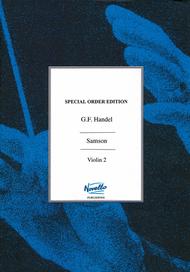 Samson (Violin 2 Part) Sheet Music by Donald Burrows