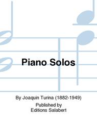 Piano Solos Sheet Music by Joaquin Turina
