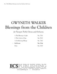 Blessings from the Children (Full Score) Sheet Music by Gwyneth W. Walker
