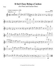 It Isn't Easy Being a Cuckoo for flute and clarinet duet Sheet Music by John Gibson