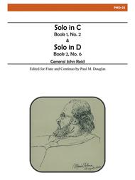 Solo in C Major / Solo in D Major Sheet Music by Reid