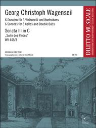Sonate 3 C-Dur Suite des Pieces Sheet Music by Georg Christoph Wagenseil
