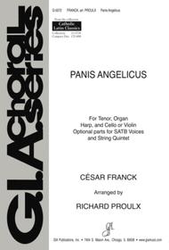 Panis Angelicus - Full Score and Parts Sheet Music by Cesar Auguste Franck