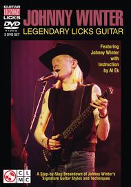 Johnny Winter - Legendary Licks Guitar Sheet Music by Johnny Winter
