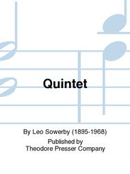 Quintet Sheet Music by Leo Sowerby