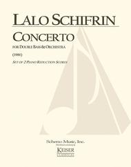 Concerto for Double Bass and Orchestra Sheet Music by Lalo Schifrin