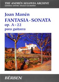 Fantasia - Sonata Sheet Music by Joan Manen