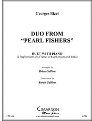 Duo from Pearl Fishers Sheet Music by Georges Bizet