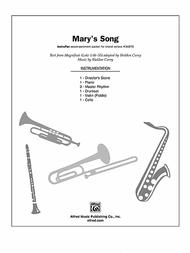 Mary's Song Sheet Music by Sheldon Curry