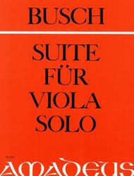 Suite A minor op. 16a Sheet Music by Adolf Busch