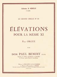 Elevations pour la Messe XI (6) Sheet Music by Dom Paul Benoit