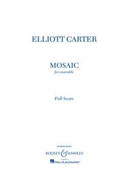Mosaic Sheet Music by Elliott Carter