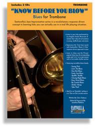 Know Before You Blow - Blues for Trombone with 2 CDs Sheet Music by Chris Tedesco
