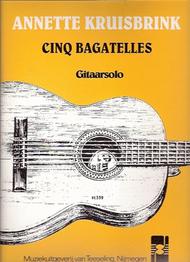 Cinq Bagatelles Sheet Music by Annette Kruisbrink