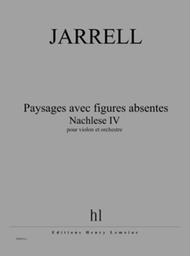 Paysages avec figures absentes - Nachlese IV Sheet Music by Michael Jarrell