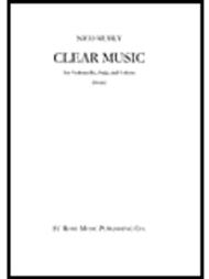 Clear Music Sheet Music by Nico Muhly