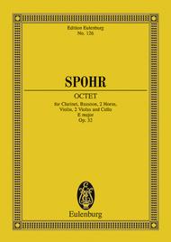 Octet E major op. 32 Sheet Music by Louis Spohr