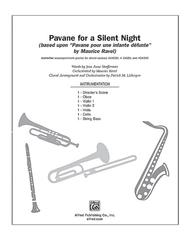 Pavane for a Silent Night Sheet Music by Words by Jean Anne Shafferman