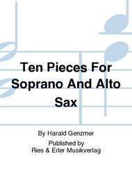 Ten Pieces Sheet Music by Harald Genzmer