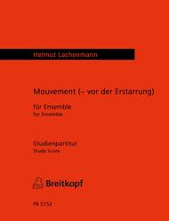 Mouvement - vor der Erstarrung Sheet Music by Helmut Lachenmann