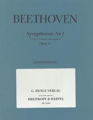 Symphony No. 1 in C major Op. 21 Sheet Music by Ludwig van Beethoven