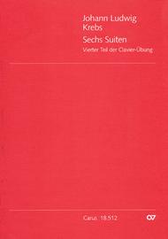Six Suites Sheet Music by Johann Ludwig Krebs