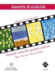 Grande suite des quatre saisons (CD included) Sheet Music by Annette Kruisbrink