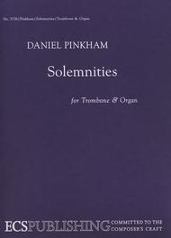 Solemnities Sheet Music by Daniel Pinkham