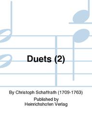 Duets (2) Sheet Music by Christoph Schaffrath