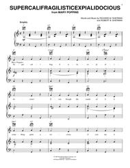 Supercalifragilisticexpialidocious Sheet Music by Julie Andrews