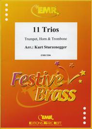 11 Trios Sheet Music by Kurt Sturzenegger
