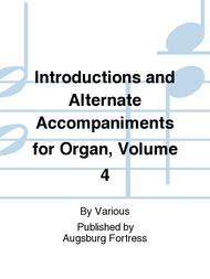 Introductions and Alternate Accompaniments for Organ