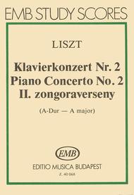 Piano Concerto No. 2 in A major Sheet Music by Ferenc Liszt