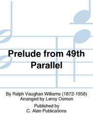 Prelude from 49th Parallel Sheet Music by Ralph Vaughan Williams