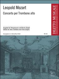 Concerto per Trombone alto Sheet Music by Leopold Mozart