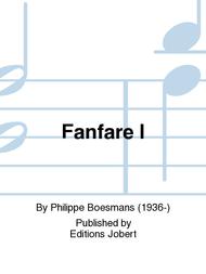 Fanfare I Sheet Music by Philippe Boesmans