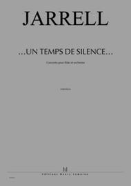Un Temps De Silence Concerto Pour Flute Sheet Music by Michael Jarrell