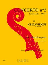 Concerto No. 2 Op. 14 en La min. Sheet Music by Karl Davidoff
