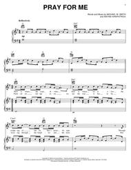 Pray For Me Sheet Music by Michael W. Smith