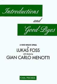Introductions And Good-Byes Sheet Music by Lukas Foss