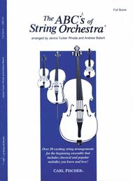 ABC's of String Orchestra (Full score) Sheet Music by Janice Tucker Rhoda